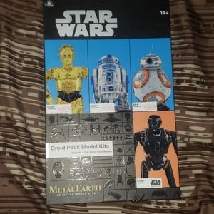 Star wars droid model kit 4 pack